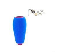 Pomo de mango de metal EVA para Curado para carretes de metanio Metal EVA (púrpura 1set)
