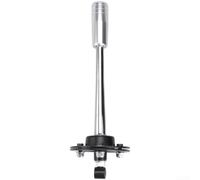 Pomo de palanca de cambios ajustable para vehículos BMW E30 E36 E46 E34 E39 E6x Z3 construido con construcción de acero sólido y patrón de agarre optimizado (plata)