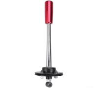 Pomo de palanca de cambios ajustable para vehículos BMW E30 E36 E46 E34 E39 E6x Z3 construido con construcción de acero sólido y patrón de agarre optimizado (rojo)