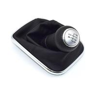 Pomo De Palanca De Cambios con Marco Negro De 5 Velocidades 23 Mm para Golf 4 IV MK4 GTI R32 para Bora Jetta 1999-2004 Autopartes(5 Speed-1)