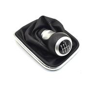 Pomo de palanca de cambios de 5/6 velocidades y 12 mm, funda de fuelle for palanca de cambios, compatible for Volkswagen, compatible for Golf 4 IV MK4, compatible for GTI R32, compatible for Bora, com