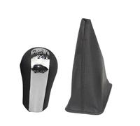 Pomo de palanca de cambios de 5 velocidades/6 marchas para Toyota, se adapta a Corolla, se adapta a Verso RAV4, se adapta a Avensis se adapta a Yaris (cromo a prueba de polvo, 6 velocidades)