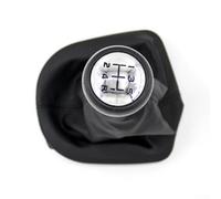 Pomo de palanca de cambios de 5 velocidades con cubierta de maletero Puabs para 207/307/308 - Ajuste de fábrica para una instalación sencilla, repuesto de palanca de cambios interior negro