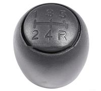 Pomo de palanca de cambios de 5 velocidades, para Fiat Panda 2003-12 y, para Fiat 500 500c 2007-13, manual de plástico ABS, perilla de transmisión, engranaje interior gris (A)