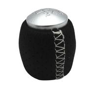 Pomo de palanca de cambios de 6 velocidades para coche, repuesto para ALFA para Romeo 159 05-11 para Brera para Spider 06-11, línea negra (línea blanca)