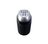 Pomo de palanca de cambios de coche de repuesto para Kadjar para Talisman 2015 2016 2017 2018 2019 2020 2021 2022 5 6 velocidades Palanca de cambio Handball 328654845R (negro, 6 velocidades) (5