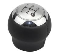 Pomo de palanca de cambios de coche de repuesto para Toyota Corolla RAV4 para Avensis para Yaris 5/6 velocidades, palanca de cambios de balonmano (negro 6 velocidades) (plateado, 5 velocidades)