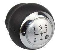 Pomo de palanca de cambios de coche de repuesto para Toyota Corolla RAV4 para Avensis para Yaris para Verso para Auris para Aygo 5/6 velocidades Pomo de palanca de cambios (negro 5 velocidades