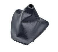Pomo de palanca de cambios de coche para BMW E90 E91 E92 E93 estilo de coche de cuero real palanca de cambios de palanca de cambios de palanca de cambios de funda a prueba de polvo