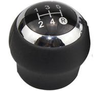 Pomo de palanca de cambios de coche Para Toyota Para Corolla Para Verso Para Auris Para Aygo Para Rav4 Perilla de cambio marchas para automóvil 5/6 velocidades Palanca(Silver 5 Speed)