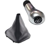 Pomo de palanca de cambios de coche Pomo de palanca cambios manual 6 velocidades para coche, funda protectora para MERCEDES para Benz CLASE C W203 S203 CL203 2000-2004(14.5mm Hole Set)
