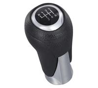 Pomo de palanca de cambios de cuero de 6 velocidades for Mazda 2, 3, 6, CX-5, palanca de cambios de transmisión manual 6R superior izquierda, diseño funcional