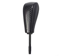 Pomo de palanca de cambios de cuero hecho a mano para BMW, diseñado para adaptarse a varios modelos automáticos, incluyendo para E39 y más (fibra de 87 mm)