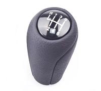 Pomo de palanca de cambios de cuero manual para 3 6 para MX- Negro ABS plástico Handball cubierta de cambio de balonmano actualización ergonómico agarre de conducción (6 velocidades)