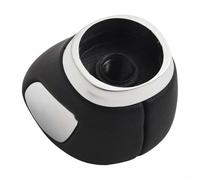 Pomo de palanca de cambios de cuero negro compatible con Chevrolet para Cruze 5 Speed 2009 2015 y 6 velocidades 2011 2012, así como modelos Outlander y Lancer (5 velocidades)