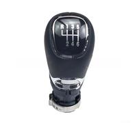 Pomo de palanca de cambios de cuero negro de 23 mm para Skoda Octavia Tour 1996-2011 Plus para Golf 4 modelos 1997-2006, diseño ergonómico para un cambio suave (R6)