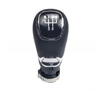 Pomo de palanca de cambios de cuero negro de 23 mm para Skoda Octavia Tour 1996-2011 Plus para Golf 4 modelos 1997-2006, diseño ergonómico para un cambio suave (R5)