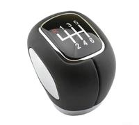 Pomo de palanca de cambios de cuero negro para transmisión manual para Chevrolet para Cruze 5 y 6 velocidades y modelos seleccionados incluyendo Outlander y Lancer Series (6 velocidades)