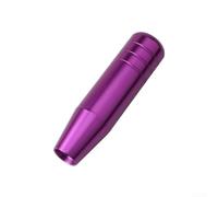 Pomo de palanca de cambios de metal de 13 cm de peso pesado para coches de transmisión manual con cuerpo de aleación de aluminio diseñado para un mejor control de cambio de marchas (morado)