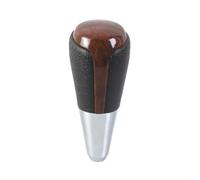 Pomo de palanca de cambios de plástico y piel sintética con aspecto cromado para Toyota CAMRY 2012-2017, Corolla 2014-2018, RAV4 2013-2017, Prius C 2012-2017, YARIS 2015-2017(B)