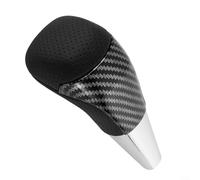 Pomo de palanca de cambios de transmisión de coche, cubierta de palanca de cambios resistente al desgaste, compatible con Toyota Hilux Revo 2005-2016, 4.25 x 1.77 x 2.16 pulgadas (con agujeros)