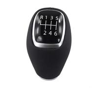 Pomo de palanca de cambios envuelto en cuero para Hyundai para Elantra Tucson I30 I20 compatible con patrones de cambio manual estándar de 6 velocidades
