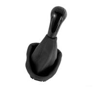 Pomo de palanca de cambios fabricado con e polvo | para Chevrolet Spark Matiz de 5 velocidades | Protector interior de cuero para maletero | Accesorio de repuesto | para palanca de cambios