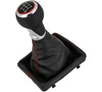 Pomo de palanca de cambios + funda para palanca de cambios de 6 marchas, apto para Audi Q5, tipo 8R, 2008-2016, Plug & Play, funda para palanca de cambios de coche, con marco, color negro