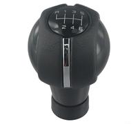 Pomo de palanca de cambios manual de 6 velocidades para Mini Cooper F54/F55/F56/F57/F60 2014-2017 - Mango de piel sintética negra, reemplazo ergonómico para Clubman/Hatchback