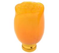 Pomo de palanca de cambios manual en forma de rosa naranja, 80 mm de largo (id: c1b 80d 6dc 507 48b (id: c1b 80d 6dc 507 48b