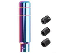 Pomo de palanca de cambios manual para automóviles hecho de aleación de aluminio con rigidez estructural y enfoque de precisión de cambio (color)