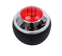 Pomo de palanca de cambios manual para BMW, compatible con MINI para Cooper R55 R56 R57 R58 R59 R60 R61 Pomo de palanca de cambios interior Handball 5 6 velocidades (5 velocidades) (rojo 5 velocidades