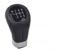 Pomo de palanca de cambios manual para BMW E30 E36 E46 E90 E91 E92 E93 E60 E61 E63 E64 para 3 5 6 Series - para M3 M5 M6 PU Cuero y reemplazo (6 velocidades)