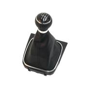 Pomo De Palanca De Cambios Manual Para Coche Con Funda Compatible Con VW Para Golf 6 2008-2012 Para Jetta 2006-2012(6-Speed Manual)