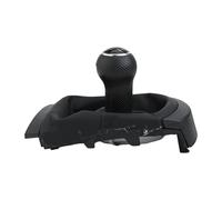 Pomo de palanca de cambios Para Asiento Para Ibiza 2002-2010 Collares 5/6 Velocidad Perilla De Cambio Marchas Manual Palanca Arranque Cubierta Bola(6 speed)