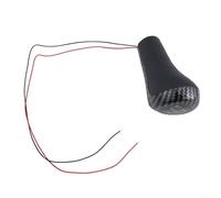 Pomo de palanca de cambios para BMW E46 E90 E91 E92 para X1 X3 de 56 velocidades con luz LED azul, cabezal de palanca de cambios de repuesto de piel sintética y construcción de plástico para vehículo