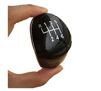 Pomo de palanca de cambios para coche, emblema de tapa de 5/6 velocidades, repuesto para Ford para Focus MK2 MK3 para Fiesta para Galaxy para Kuga, 20 piezas (color: negro)