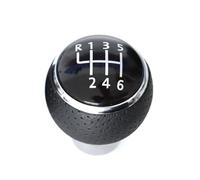 Pomo de palanca de cambios para coche Para Mitsubishi para Lancer EX para EVO para GTS para ASX V3 V5 V6 coche 5 perilla de cambio de velocidad MT Head Stick palanca de cambios( 6 Speed With Hole)