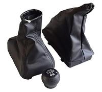 Pomo de palanca de cambios para coche Para OPEL para Corsa para TIGRA para Combo Bota palanca cambios y empuñaduras freno mano Bota freno mano antideslizante para automóvil y marchas( Combo 3pcs)