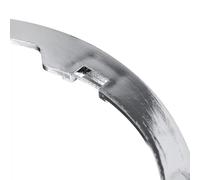 Pomo de palanca de cambios para palanca de cambios para kit de anillo para 500C (2007-2015) - Plástico ABS, negro/cromo, juego de 2 piezas