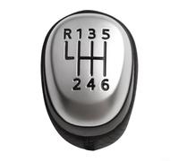 Pomo de palanca de cambios Renault 328654845R para Kadjar y MK4 BFB, diseñado para una compatibilidad óptima y atractivo estético (6-negro)