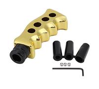 Pomo de Palanca de Cambios Universal, Pomo de Palanca de Cambios Manual, Transmisión de Pistola de Coche, Mango de Cuchillo, Palanca de Cambios, Pomo de Palanca de Cambios, Palanca de Cambios de(Oro)