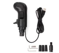 Pomo de palanca de cambios USB con 3 interruptores | para Logitech G29 G27 Racing Simulator | Cabezal de cambio programable de 18 velocidades | Balonmano de aleación de aluminio | para juegos de PC