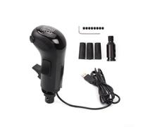 Pomo de palanca de cambios USB de 18 velocidades para Logitech para G25 G27 G29 G920 G923 y para thrustmaster TH8A Euro y para American Truck Simulator