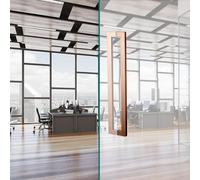 Pomo de Puerta de Doble Cara, Barra de Empuje y tracción para Puerta de Vidrio Larga, Barra de Agarre Frontal para Entrada de Oficina Grande, manijas para Puertas de gra