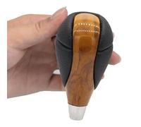 Pomo de repuesto para palanca de cambios de coche para Lexus ES330 2004-2006, kit de repuesto de palanca de cambios de 5 accesorios de 6 velocidades, marrón (color normal/madera)
