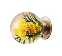 Pomo de resina único para armario, bola de cristal, tiradores únicos para puerta, cocina, dormitorio, muebles, pomos de resina para gabinetes