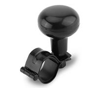 Pomo de Volante, Perilla Universal para Volante de Coche, Bola giratoria, Perilla de Asistencia para Volante, Bola para Coche, Cami¨®n, Tractor (Negro),Volante