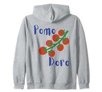 Pomo doro Roma Italia tomates Verano italiano Sudadera con Capucha