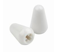Pomo ector, palanca de plástico para estilo Stratocaster, compatible con Fender Telecaster para Mustang (negro, blanco, crema, verde, rojo, azul claro)